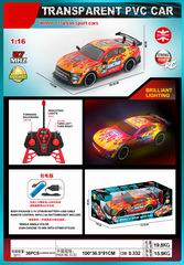 1:16 4 CHANNEL R/C CAR W/LIGHT,
