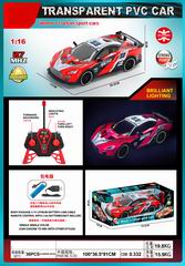 1:16 4 CHANNEL R/C CAR W/LIGHT,