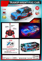 1:16 4 CHANNEL R/C CAR W/LIGHT,