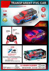 1:16 4 CHANNEL R/C CAR W/LIGHT,