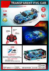 1:16 4 CHANNEL R/C CAR W/LIGHT,