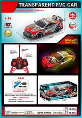 1:16 4 CHANNEL R/C CAR W/LIGHT,