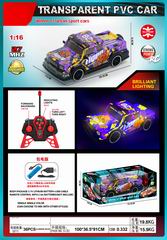 1:16 4 CHANNEL R/C CAR W/LIGHT,