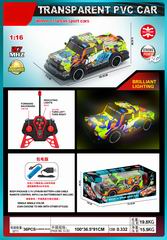 1:16 4 CHANNEL R/C CAR W/LIGHT,
