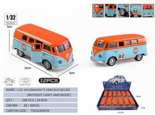 1:32 PULL BACK DIE-CAST CAR 12PCS,