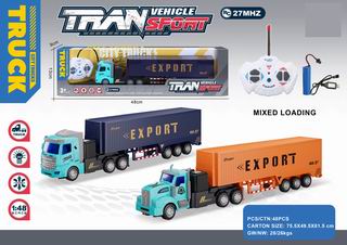 1:48 4 CHANNEL R/C TRUCK W/LIGHT,