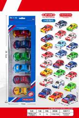 PULL BACK CAR 6PCS,