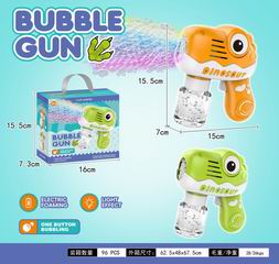 B/O BUBBLE GUN W/LIGHT,