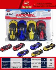 PULL BACK CAR 4PCS,