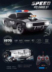 1:16 R/C POLICE CAR W/LIGHT,