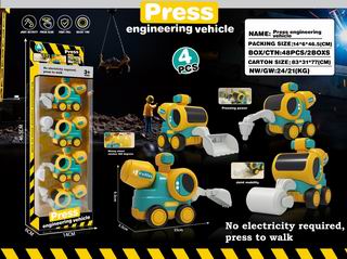 PRESS TRUCK 4PCS,