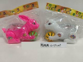 PULL LINE RABBIT W/LIGHT,