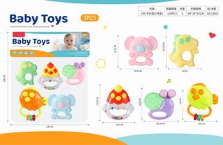 BABY RATTLE 5PCS,