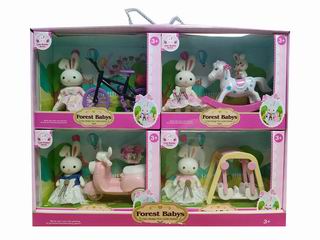DOLL SET 4PCS,