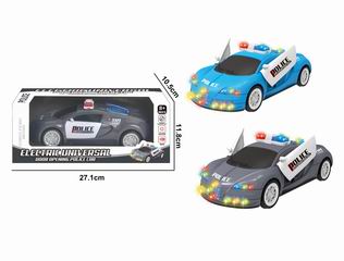 B/O POLICE CAR W/LIGHT & MUSIC,