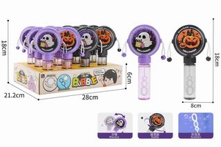 18CM RATTLE DRUM BUBBLE STICK 12PCS,