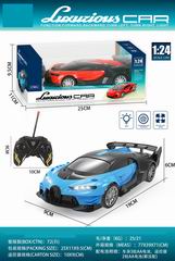 1:24 4 CHANNEL R/C CAR W/LIGHT,