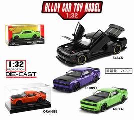 1:32 PULL BACK DIE-CAST CAR W/LIGHT & SOUND,