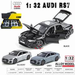 1:32 PULL BACK DIE-CAST CAR W/LIGHT & SOUND 12PCS,