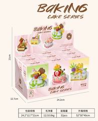BUILDING BLOCK CAKE 9PCS,