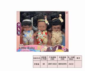 8 INCH DOLL W/MUSIC 3PCS,