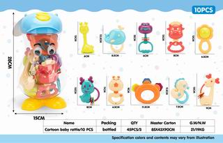 BABY RATTLES 10PCS,