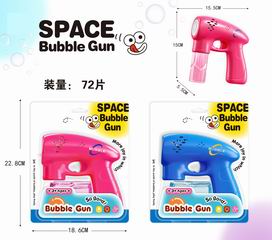 B/O BUBBLE GUN W/LIGHT,