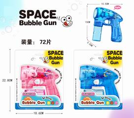 B/O BUBBLE GUN W/LIGHT,