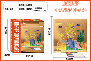 LIGHT-UP DRAWING BOARD,