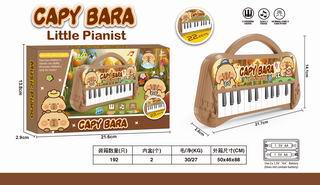 ELECTRONIC ORGAN W/MUSIC,