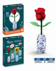 BUILDING BLOCK FLOWER 67PCS,