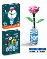 BUILDING BLOCK FLOWER 117PCS,