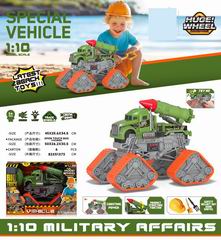 1:10 SLIDE TRUCK W/LIGHT & MUSIC,