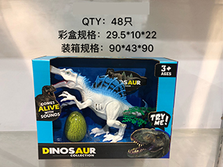 DINOSAUR SET W/LIGHT & SOUND,