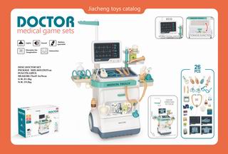 DOCTOR SET W/LIGHT & SOUND 26PCS,
