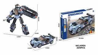 DEFORMATION BUILDING BLOCK CAR 229PCS,