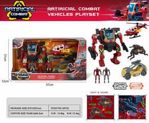 AI ROBOT SET W/LIGHT & SOUND,