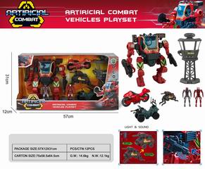 AI ROBOT SET W/LIGHT & SOUND,