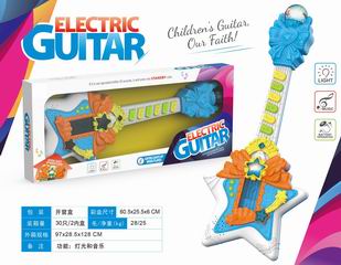 GUITAR W/LIGHT & MUSIC,