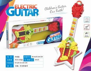GUITAR W/LIGHT & MUSIC,