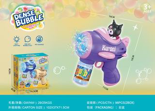 B/O BUBBLE GUN W/LIGHT,