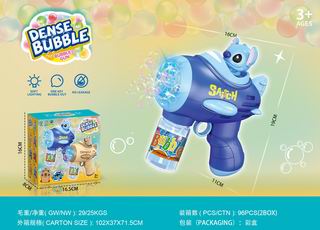 B/O BUBBLE GUN W/LIGHT,