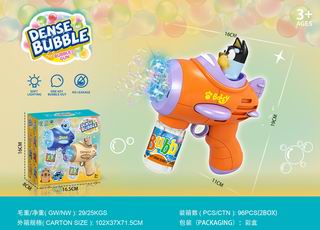 B/O BUBBLE GUN W/LIGHT,