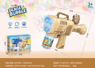 B/O BUBBLE GUN W/LIGHT,