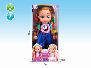 14 INCH DOLL W/LIGHT & MUSIC,