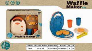 WAFFLE MALER SET,