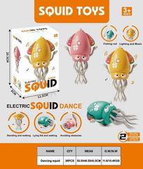 B/O DANCING OCTOPUS W/LIGHT & MUSIC,