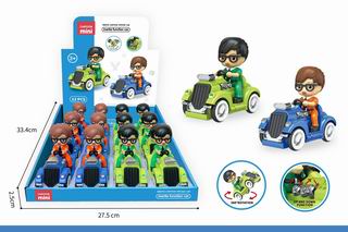 FRICTION CAR 12PCS,