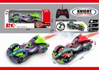 5 CHANNEL R/C CAR W/SPRAY,