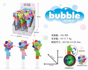 BUBBLE STICK W/LIGHT 12PCS,